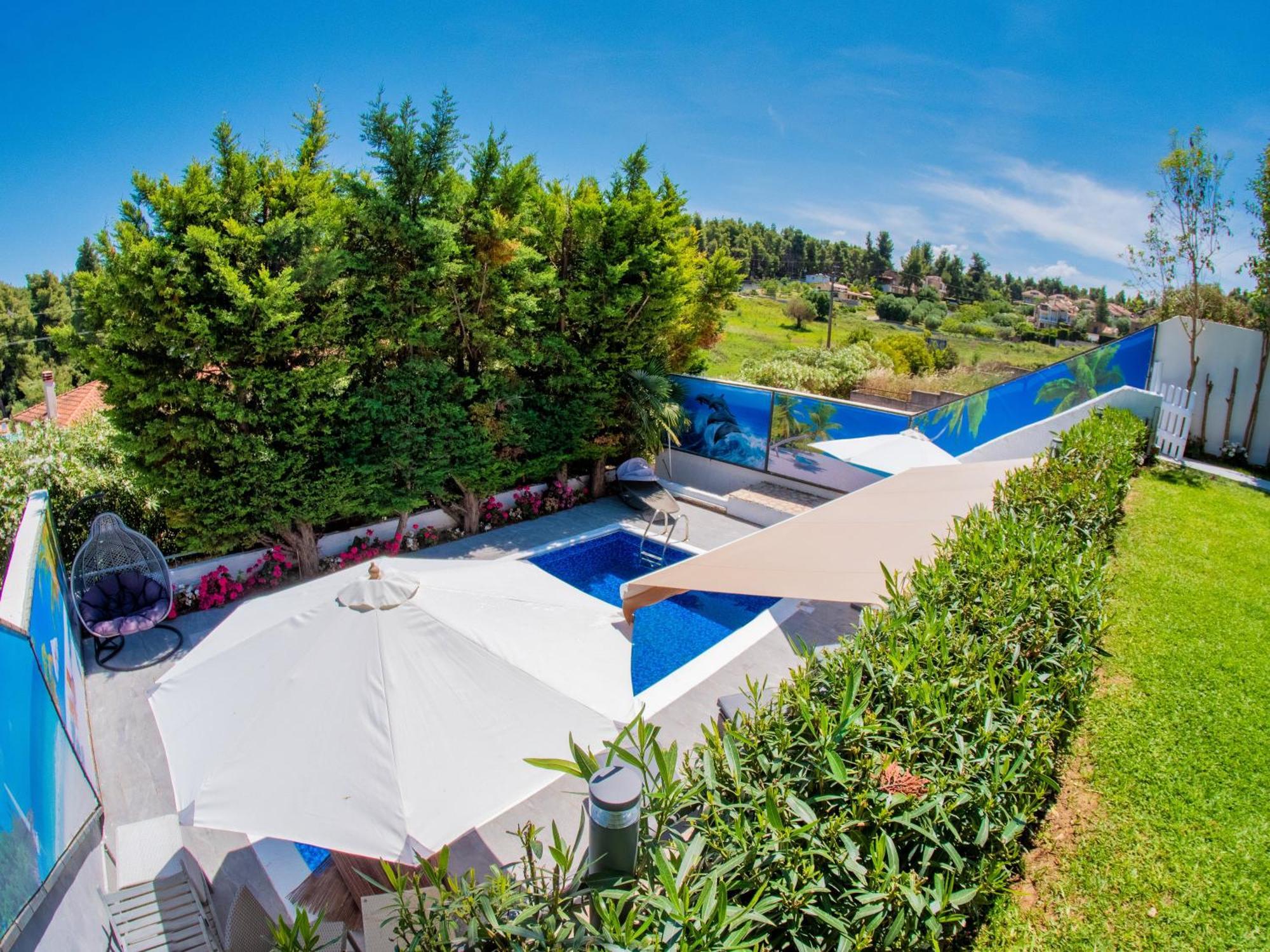 Deluxe Sani Relax Villa Экстерьер фото